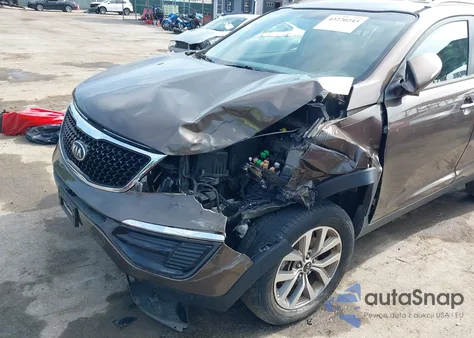 2015 Kia Sportage Lx z USA, uszkodzony, nr VIN KNDPB3AC6F7670218